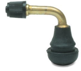 Scooterventil 90 grader fälghål 8,3mm