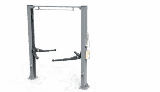 Protools 2-pelarlyft 4 ton utan fundament