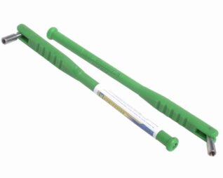 Ventildragare med ventilinsatsskruv, grön