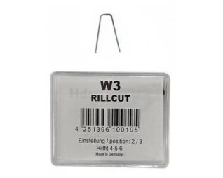 Mönsterkniv W3, spårbredd 6mm, spårdjup 7mm, 20/fp