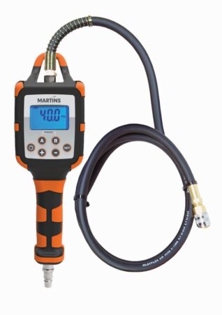 Automatisk handhållen pumpdator Flate Mate