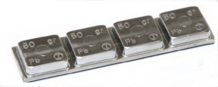 LV Klistervikt 4X50 Zinkad  25st/fp