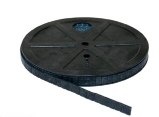 Klisterviktsrulle svart 6kg, avrivningsbar tejp