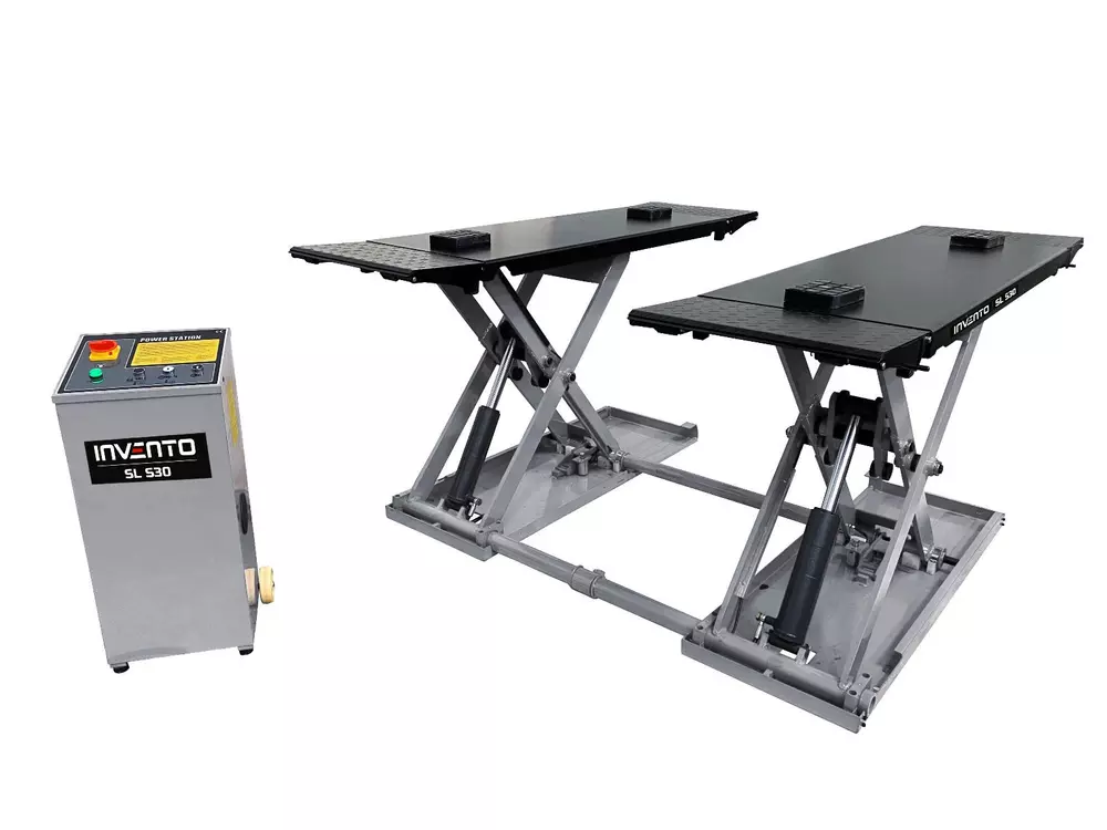 Låglyftande saxlyft Invento SL130P 3 ton